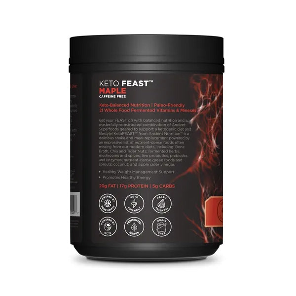 Ancient Nutrition Keto Feast 1.5lbs