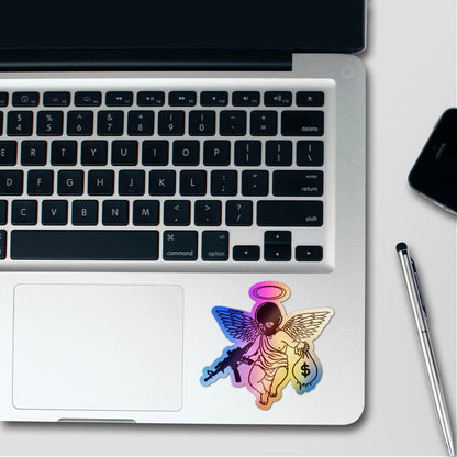 Angel Of Fortune Holographic Stickers - Holographic stickers | STICK IT UP