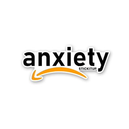Anxiety 1.0 Sticker - Stickers | STICK IT UP