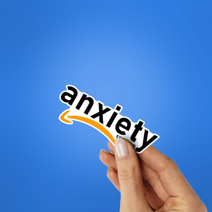 Anxiety 1.0 Sticker - Stickers | STICK IT UP