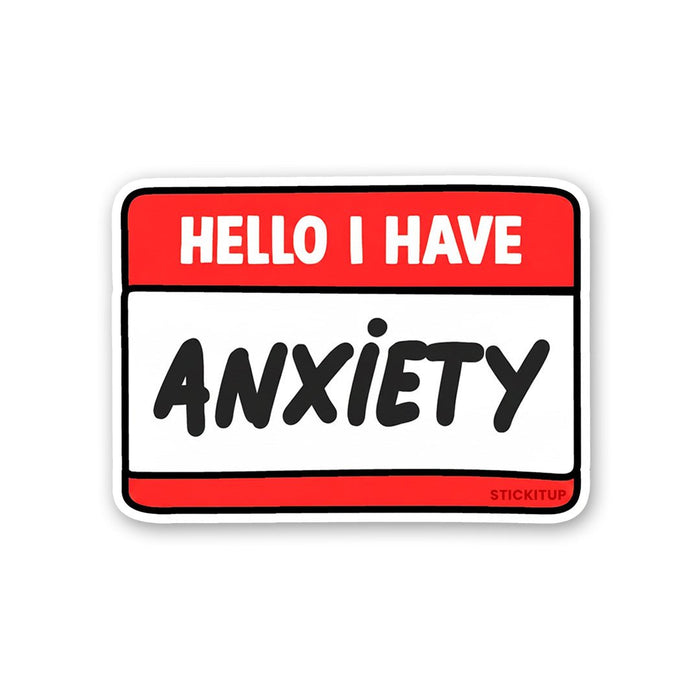 Anxiety Sticker - Stickers | STICK IT UP