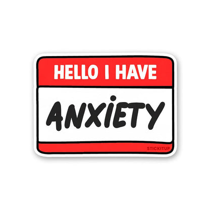 Anxiety Sticker - Stickers | STICK IT UP
