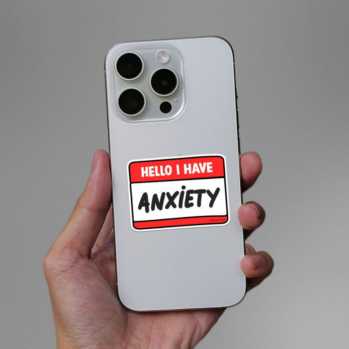 Anxiety Sticker - Stickers | STICK IT UP