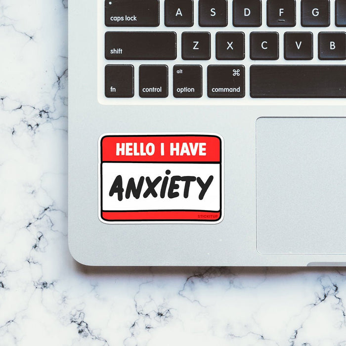 Anxiety Sticker - Stickers | STICK IT UP