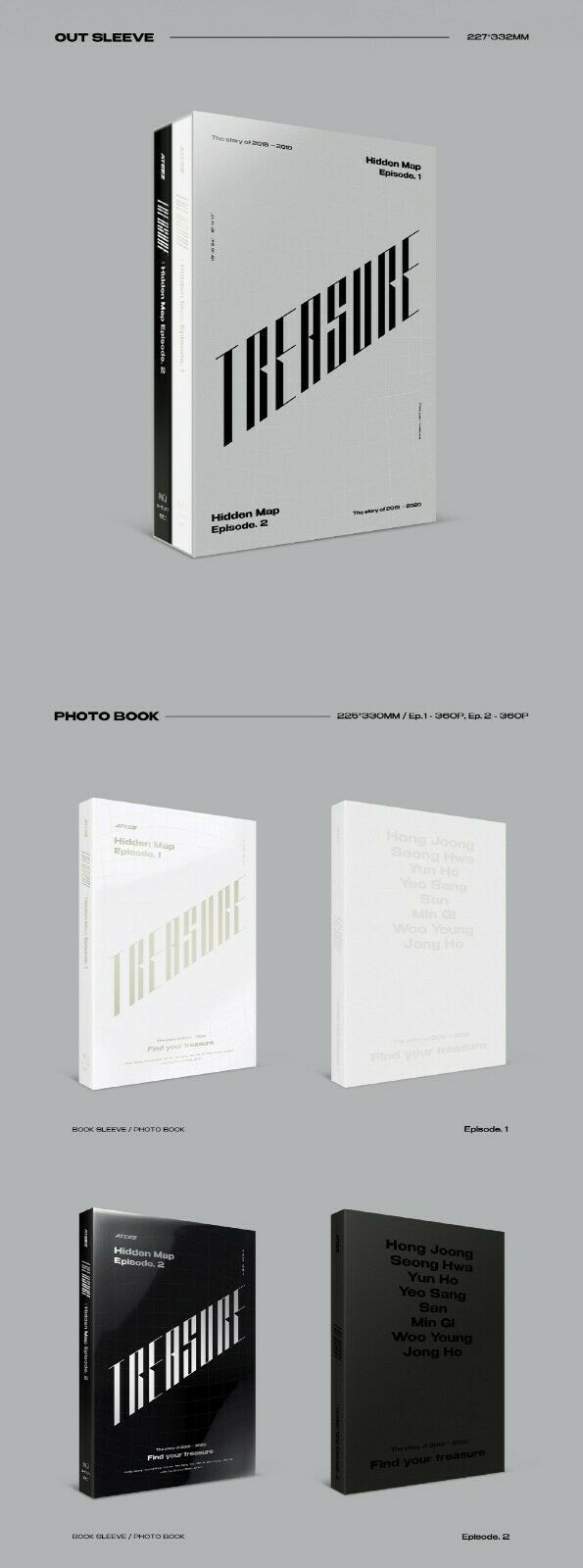 ATEEZ - ATEEZ TREASURE : Hidden Map