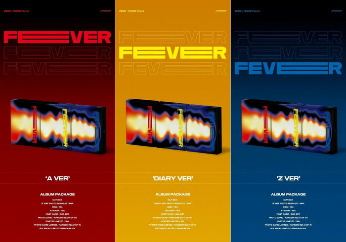 ATEEZ - ZERO : FEVER Part.2 (You Can Choose Ver + Free Shipping)