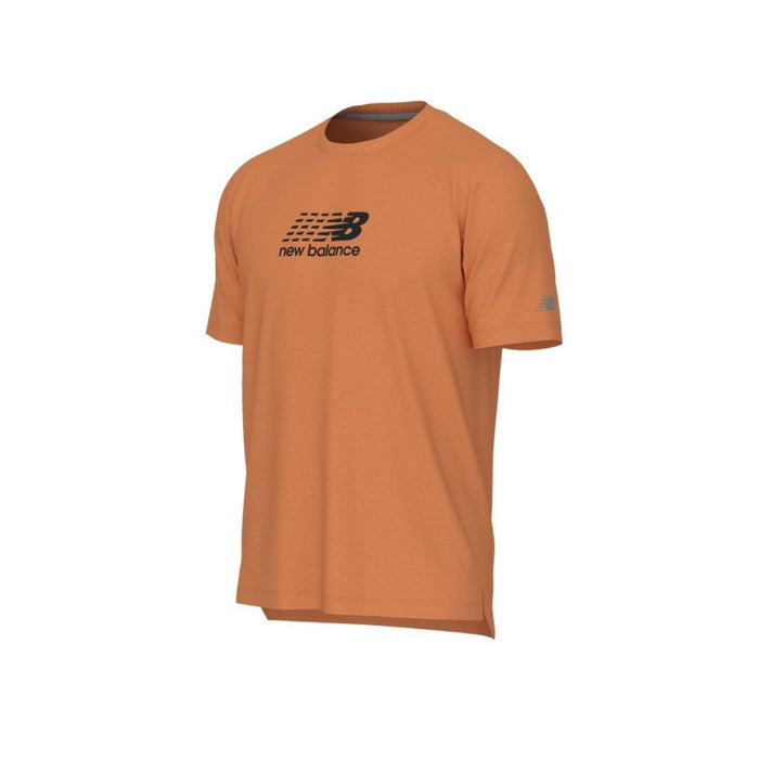 NEW BALANCE ATHLETICS GRAPHIC T SHIRT ORANGE