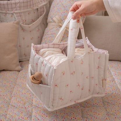 Avery Row Nappy Caddy - Anemone