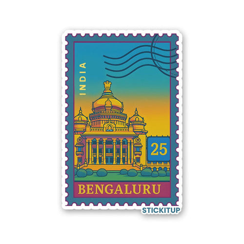 BENGALURU STAMP Sticker - Stickers | STICK IT UP