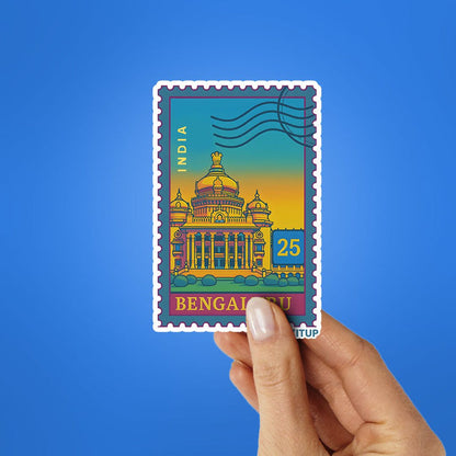 BENGALURU STAMP Sticker - Stickers | STICK IT UP