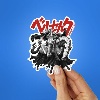 BERSERK SKULL KNIGHT Sticker - Stickers | STICK IT UP