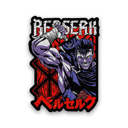 Berserks Glitter Sticker - Glitter Stickers | STICK IT UP