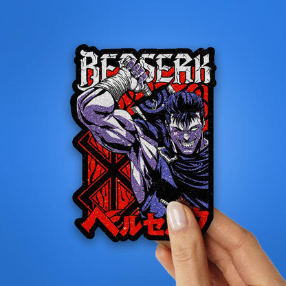 Berserks Glitter Sticker - Glitter Stickers | STICK IT UP