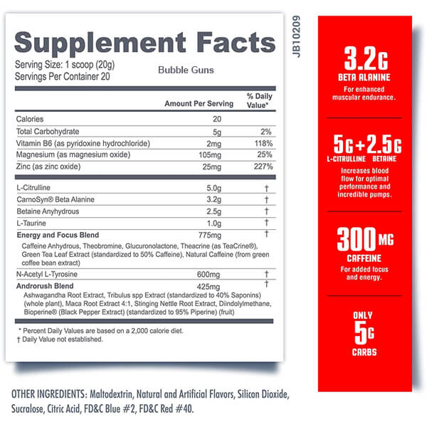 Betancourt B-Nox Reloaded 20 Servings