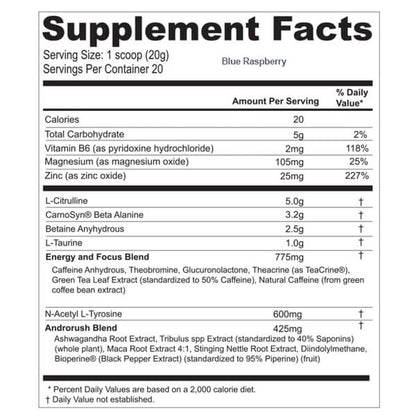 Betancourt B-Nox Reloaded 20 Servings