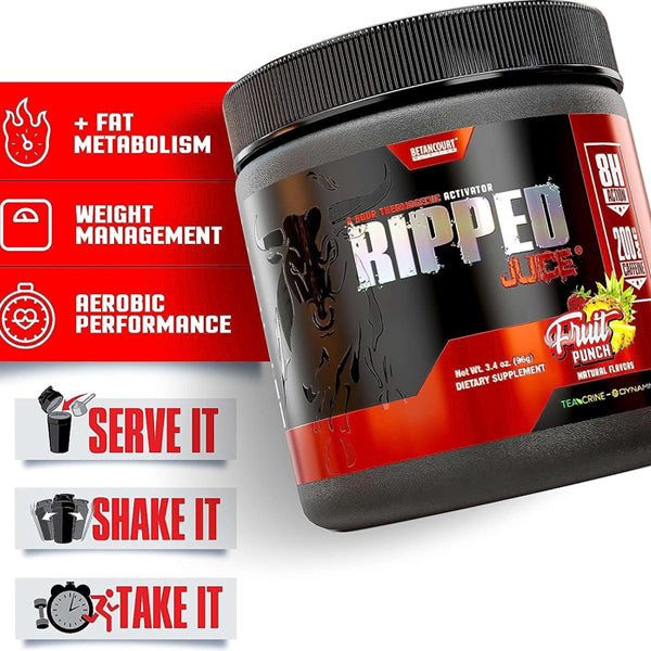 Betancourt Ripped Juice Thermogenic Activator 30 Servings