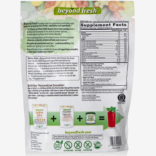 Beyond Fresh Native Juice Organic Superfood