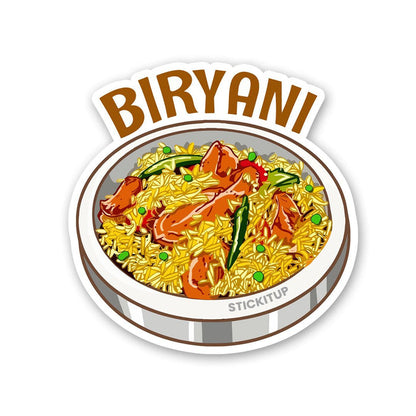 BIRYANI Sticker - Stickers | STICK IT UP