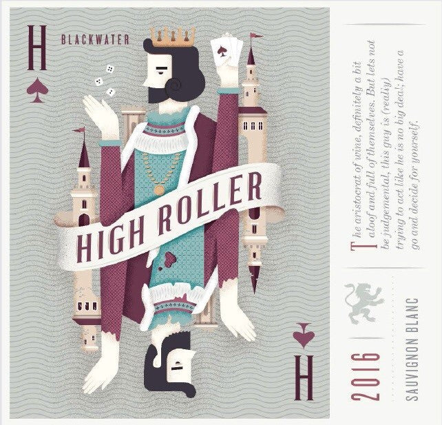 Blackwater "High Roller" Sauvignon Blanc, 2019