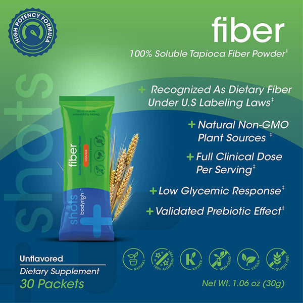 BodyRight Fiber Shot Singles 350pk