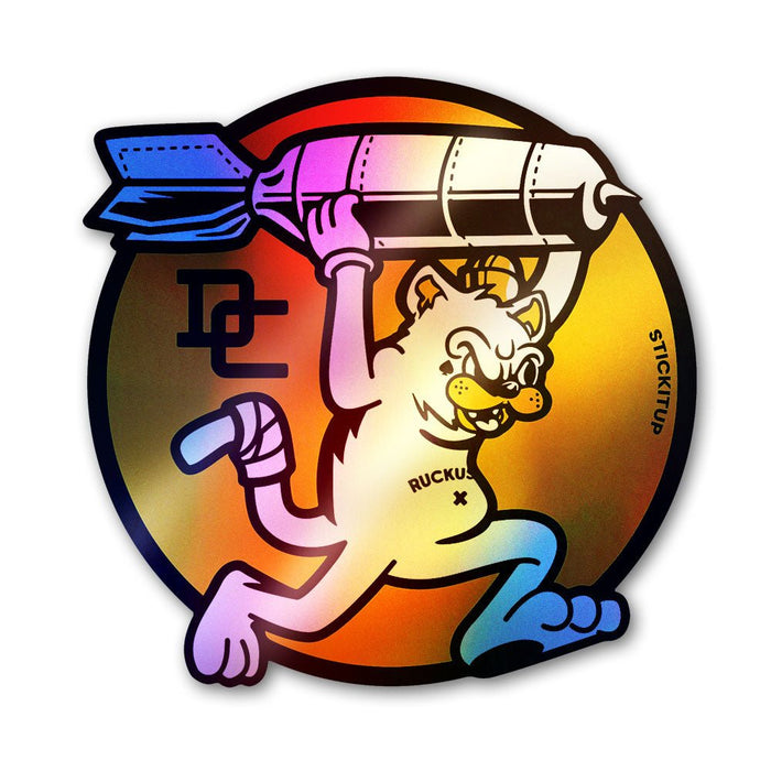 Bomb Runner Holographic Stickers - Holographic stickers | STICK IT UP