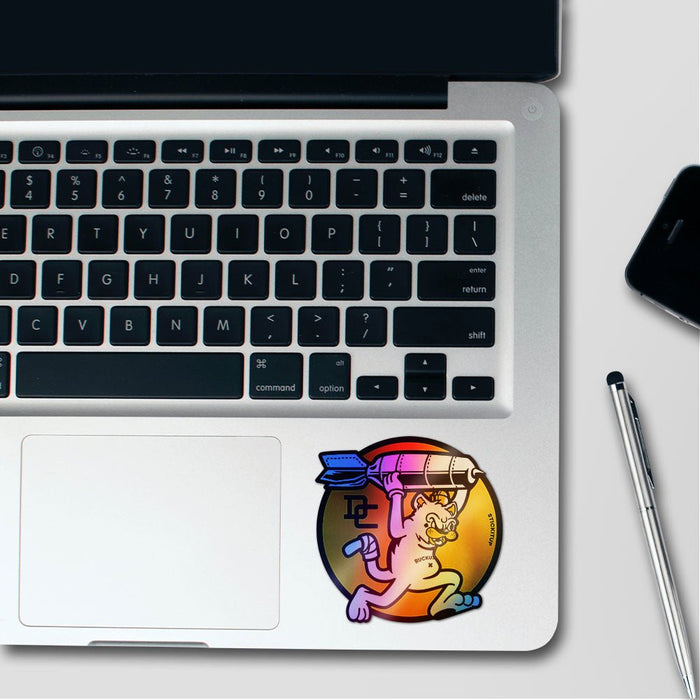 Bomb Runner Holographic Stickers - Holographic stickers | STICK IT UP