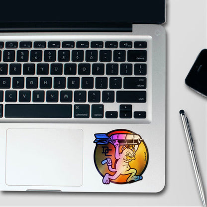 Bomb Runner Holographic Stickers - Holographic stickers | STICK IT UP