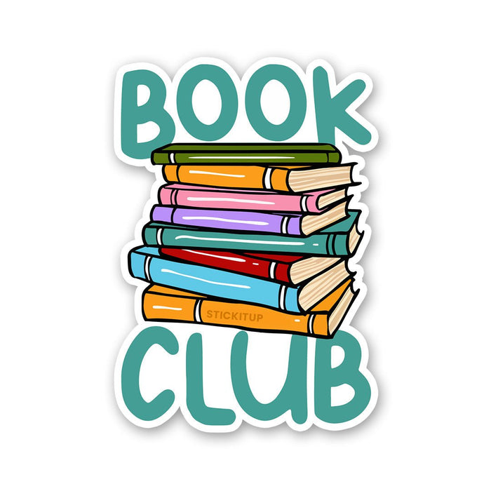 Book Club Sticker - Stickers | STICK IT UP