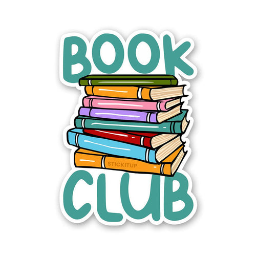Book Club Sticker - Stickers | STICK IT UP