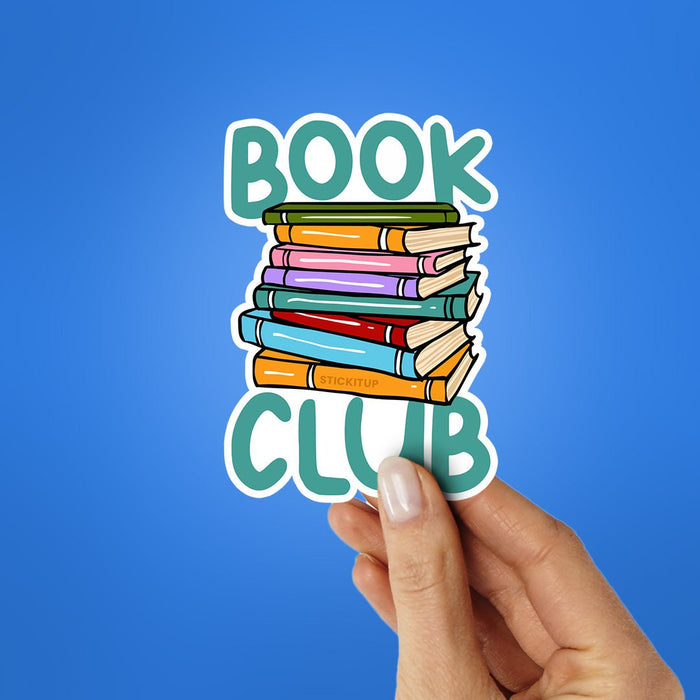 Book Club Sticker - Stickers | STICK IT UP