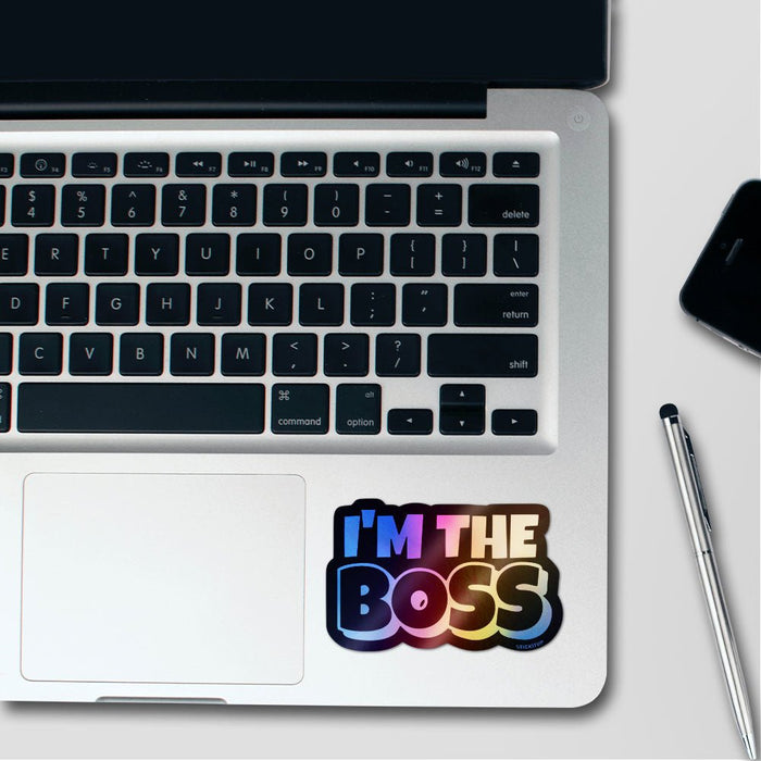 Boss Sticker Holographic Stickers - Holographic stickers | STICK IT UP