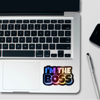 Boss Sticker Holographic Stickers - Holographic stickers | STICK IT UP