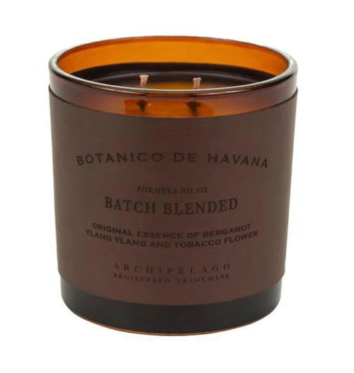 Botanico Havana Leather Press Candle