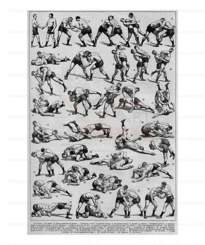 Boxing & Wrestling - VINTAGEARTREPRINTS.COM