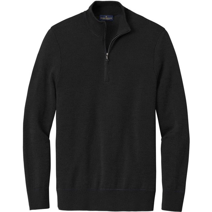 Brooks Brothers Washable Merino Birdseye-New-Brooks Brothers-Deep Black-XS-Thread Logic