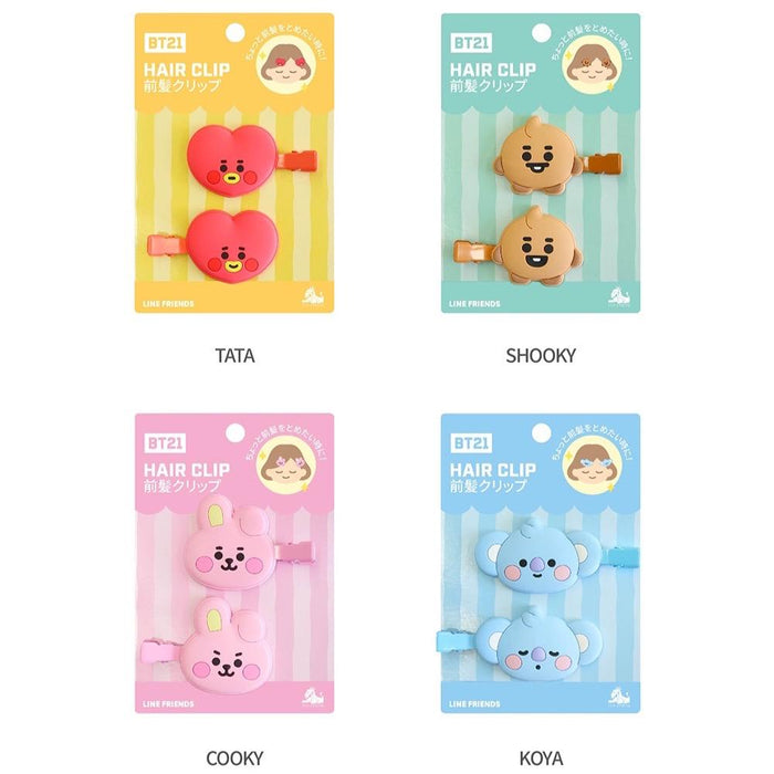 BT21 JAPAN - Baby Face Hair Clip