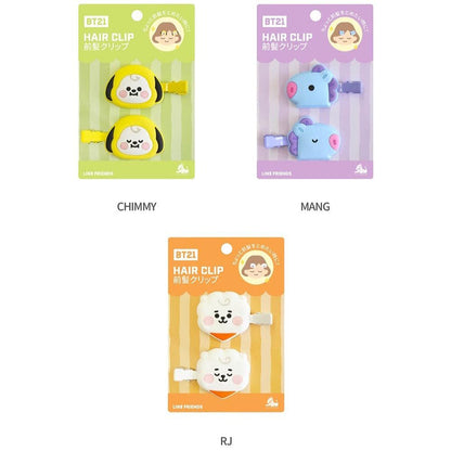 BT21 JAPAN - Baby Face Hair Clip