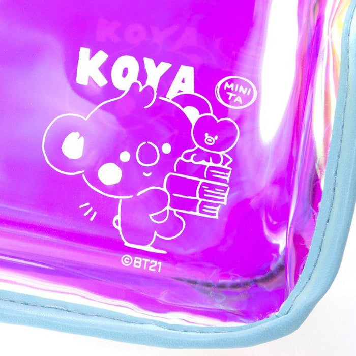 BT21 JAPAN - Official Baby My Little Buddy Holographic PVC Bag