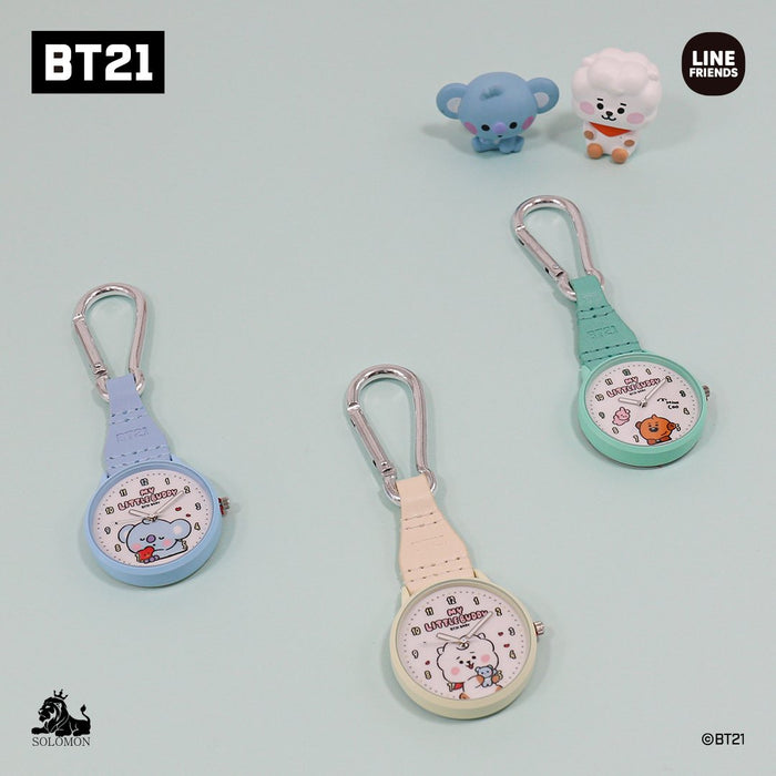 BT21 JAPAN - Official Baby My Little Buddy Karabiner Watch