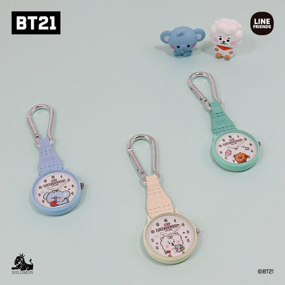 BT21 JAPAN - Official Baby My Little Buddy Karabiner Watch