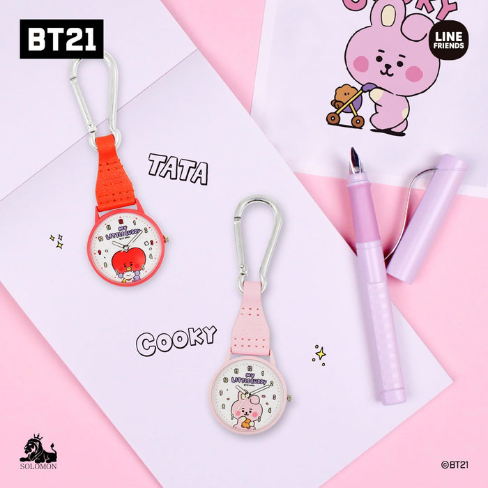 BT21 JAPAN - Official Baby My Little Buddy Karabiner Watch