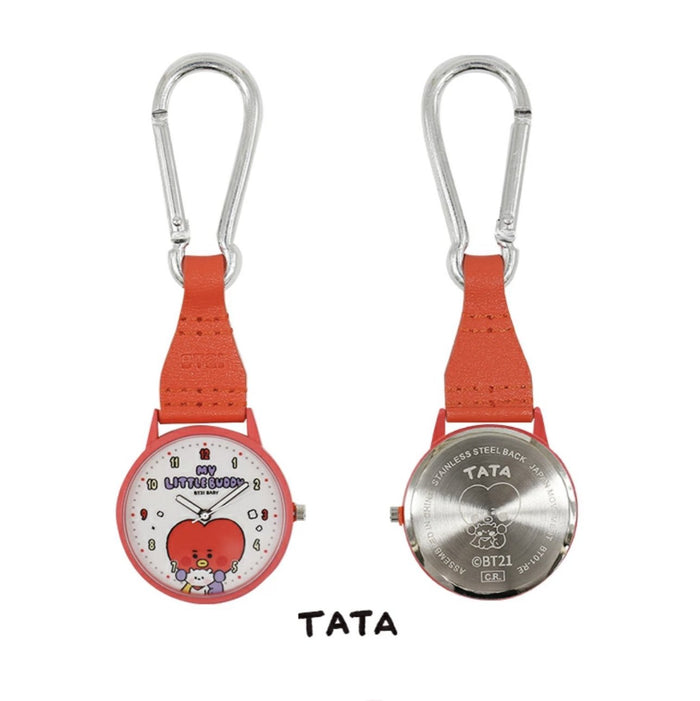 BT21 JAPAN - Official Baby My Little Buddy Karabiner Watch