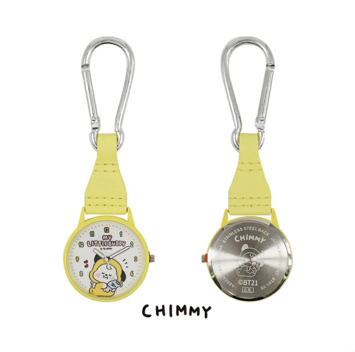 BT21 JAPAN - Official Baby My Little Buddy Karabiner Watch