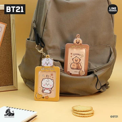 BT21 JAPAN - Official Card/Photocard Case Keyring + Sticker