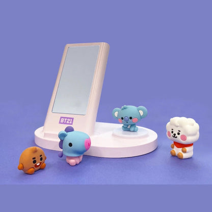 BT21 Official Baby Fast Wireless Stand Charger + Mirror