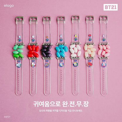 BT21 Official Baby Jelly Candy Apple Watch Strap