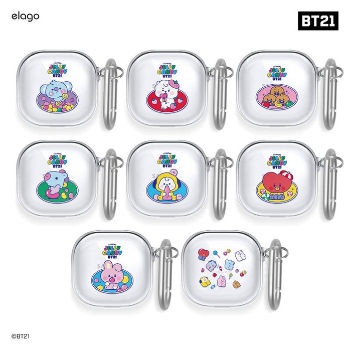 BT21 Official Baby Jelly Candy Galaxy Buds Pro/Live Case