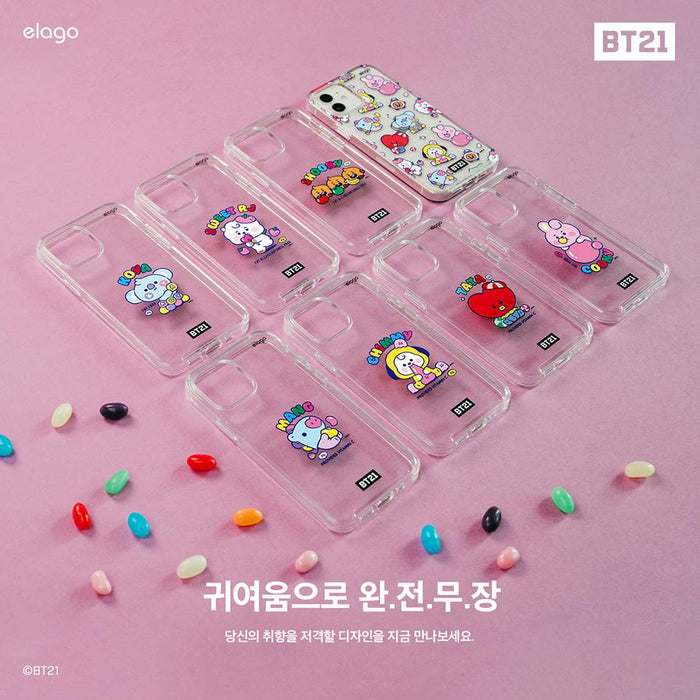 BT21 Official Baby Jelly Candy iPhone Case