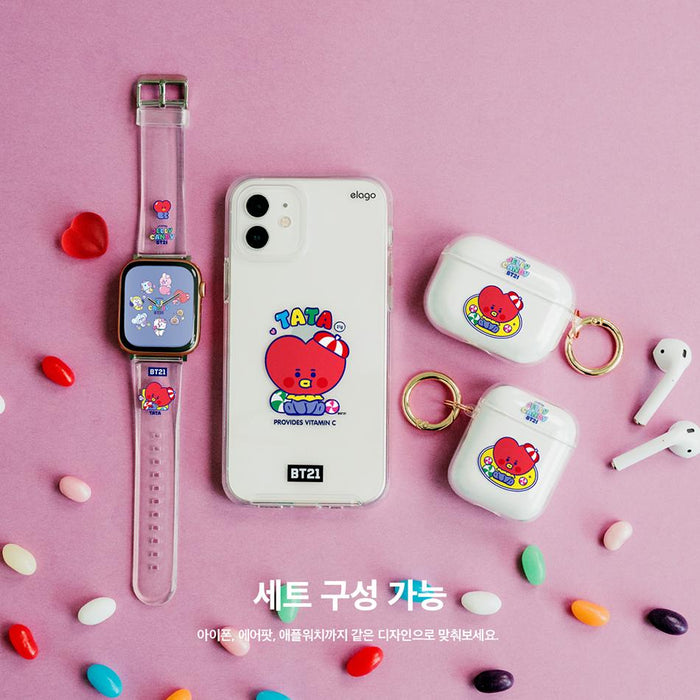 BT21 Official Baby Jelly Candy iPhone Case