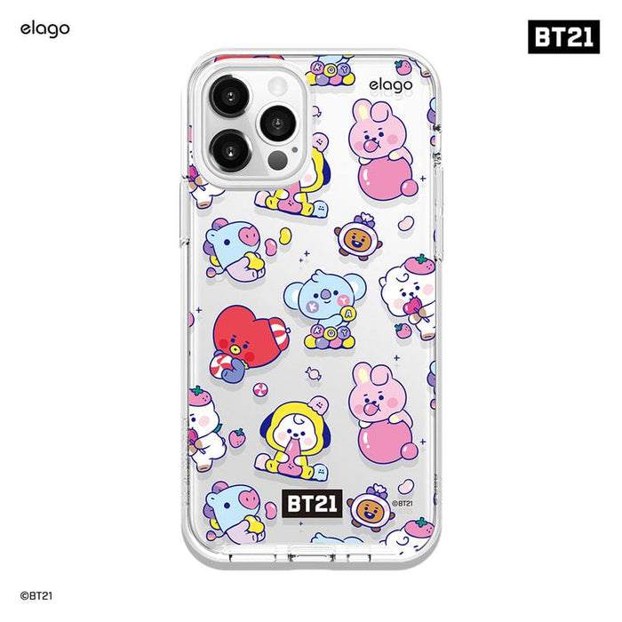 BT21 Official Baby Jelly Candy iPhone Case